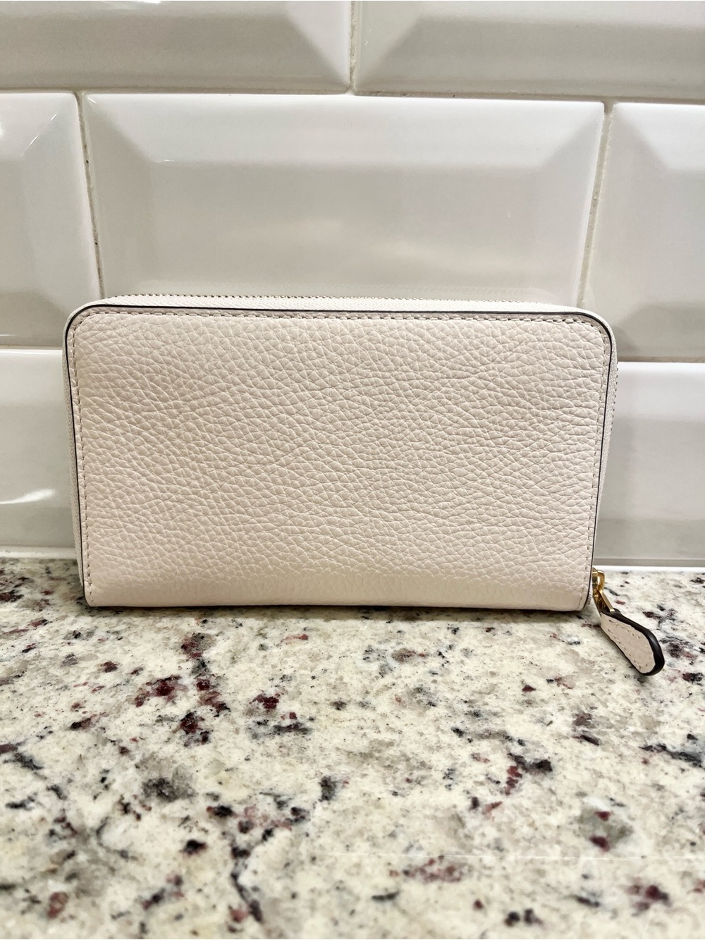 Coach Floral Whipstitch Zip Wallet NWT - Picture 4 of 9